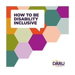 How to be disability inclusive