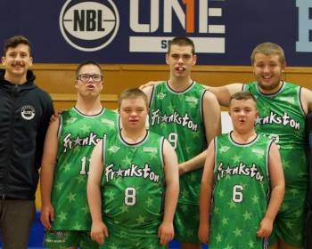 Frankston All Abilities basketball Team Photo