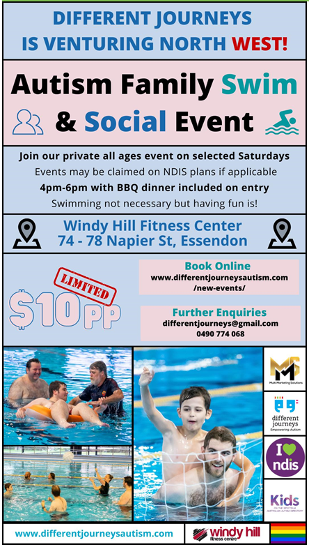 Autism Family Swim and Social Event