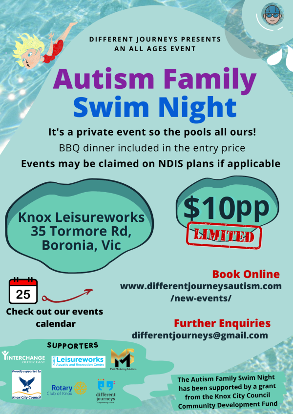 Autism Family Swim Night