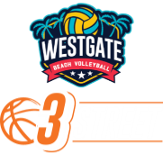 Westgate sports logos combined for 3street basketball and westgate beach volleyball